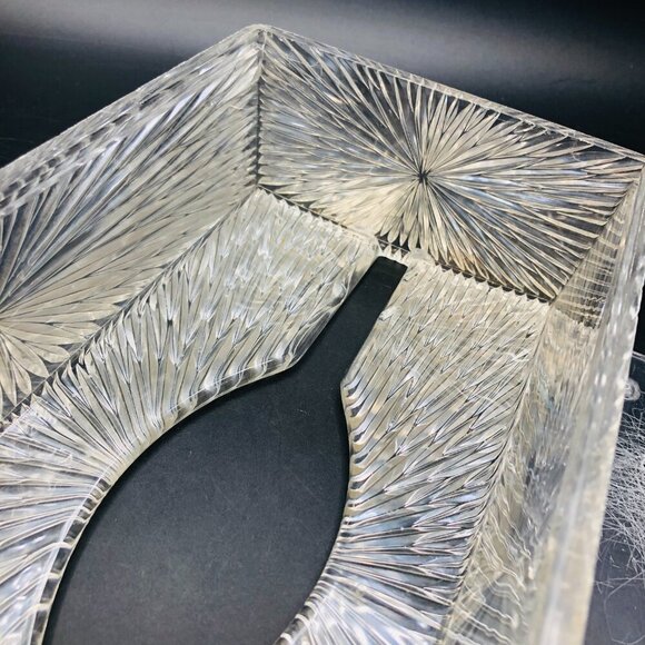 50s Celebrity NY Acrylic Tissue Box Cover Vanity or Wall Mount Hollywood Regency - Picture 9 of 15